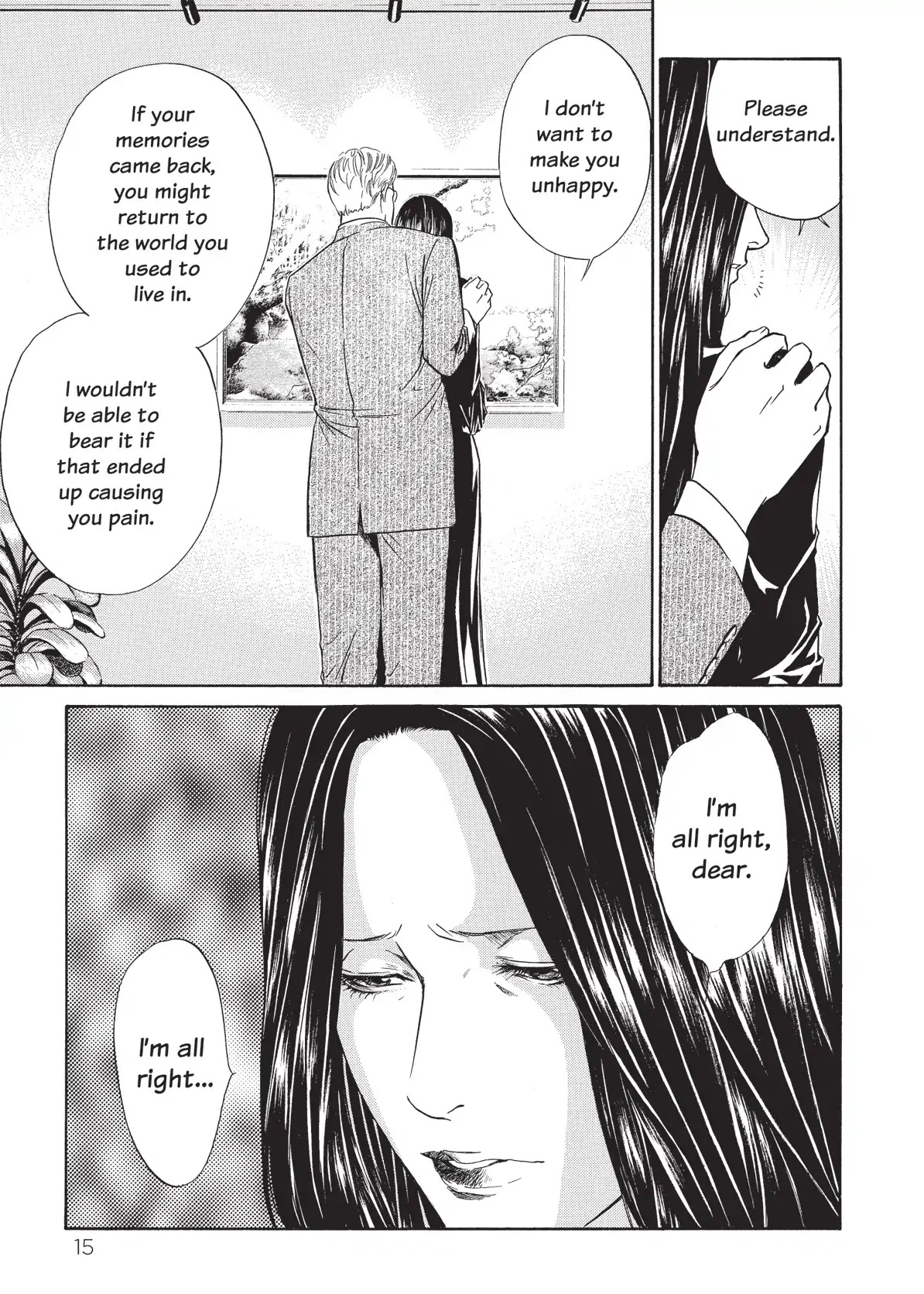 Kami no Shizuku Chapter 39 page 17 - Chapter 39: Closing Her Eyes at a Shimmering Past
