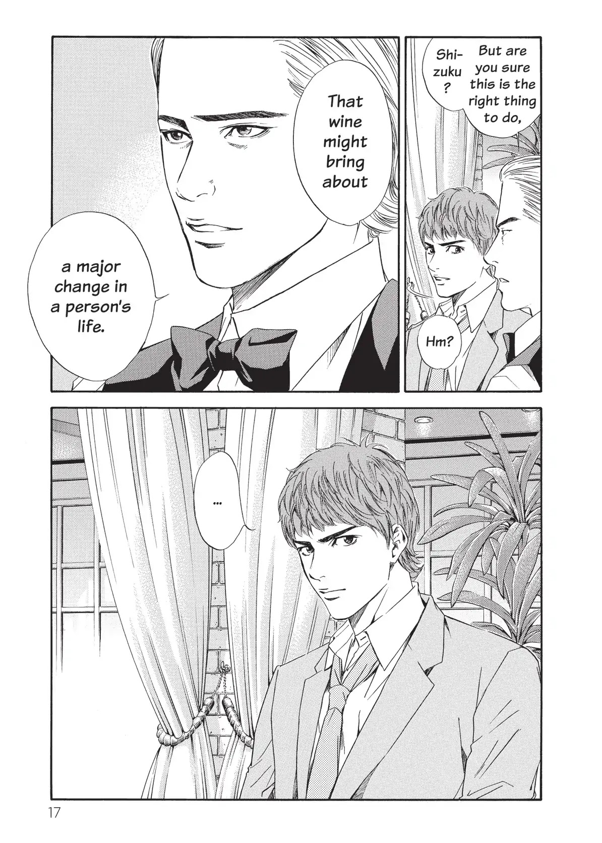 Kami no Shizuku Chapter 39 page 19 - Chapter 39: Closing Her Eyes at a Shimmering Past