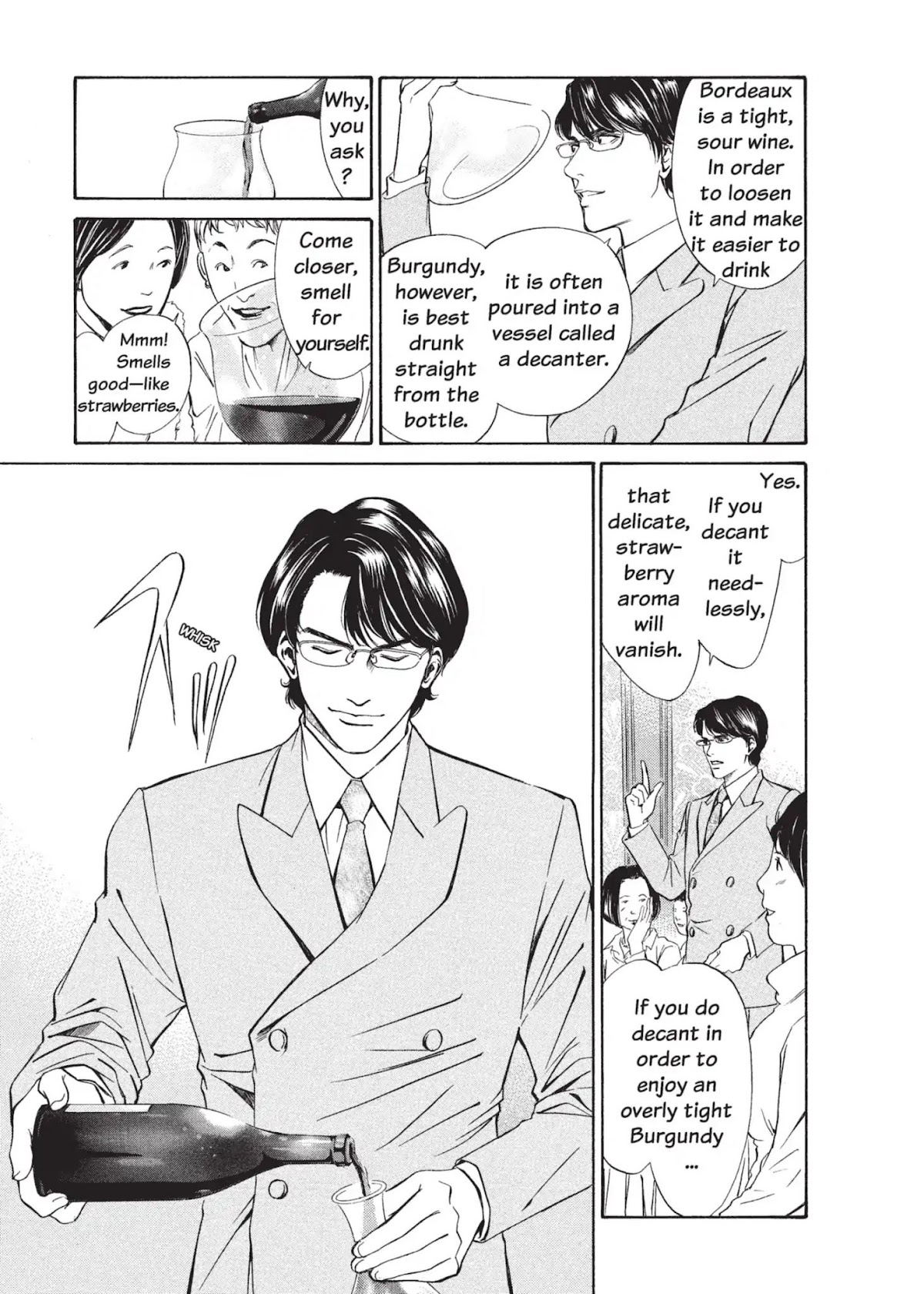 Kami no Shizuku Chapter 4 page 15 - Chapter 4: Over the Bed Wafts an Aroma of Awakening