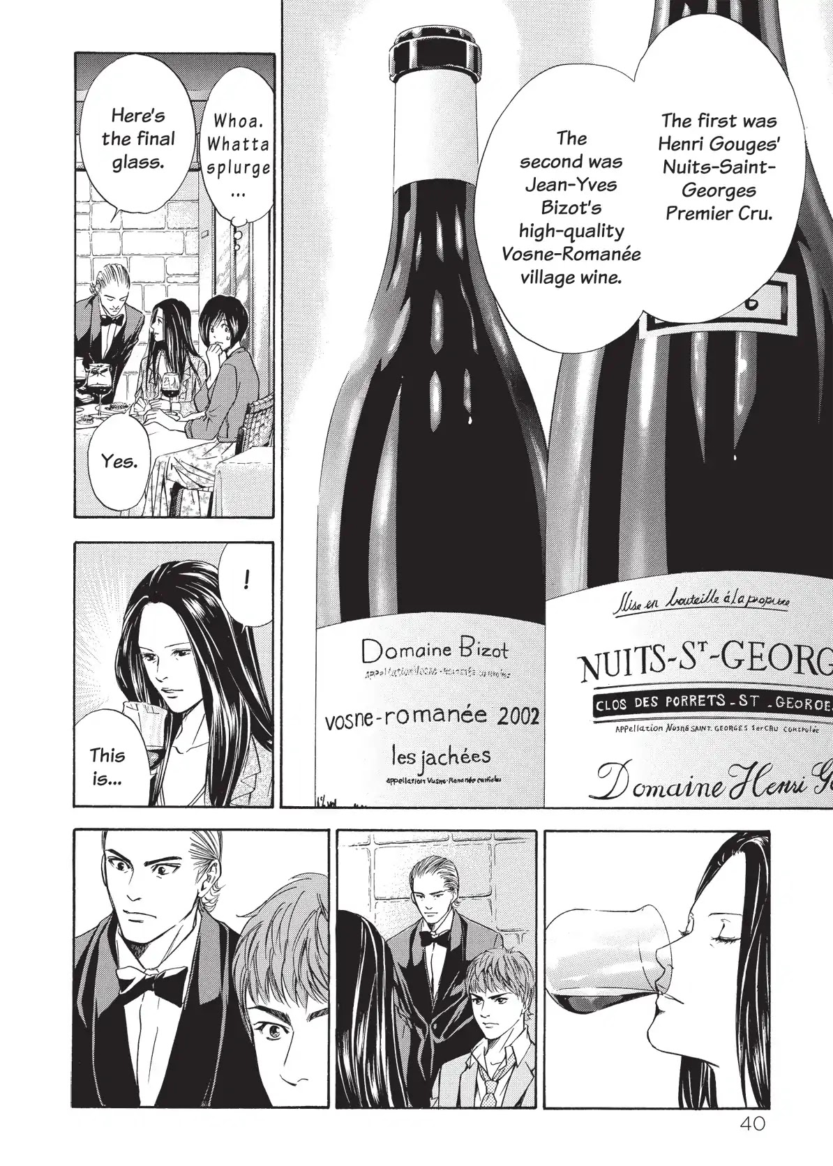 Kami no Shizuku Chapter 40 page 18 - Chapter 40: Three Glasses Inviting to the Past