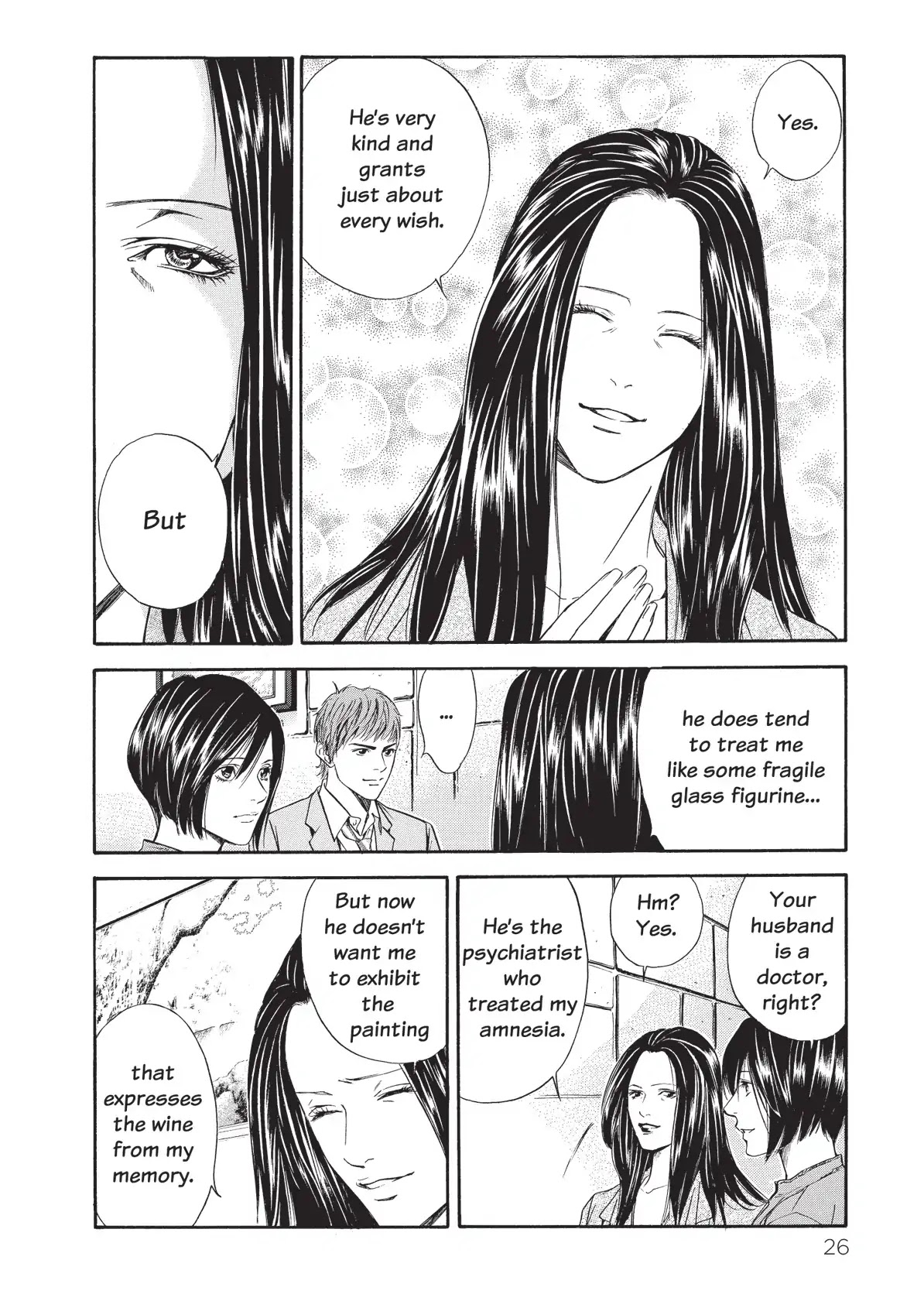 Kami no Shizuku Chapter 40 page 4 - Chapter 40: Three Glasses Inviting to the Past