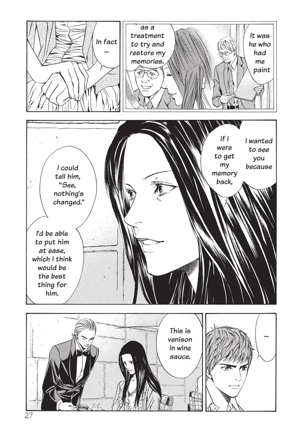 Kami no Shizuku Chapter 40 page 5 - Chapter 40: Three Glasses Inviting to the Past