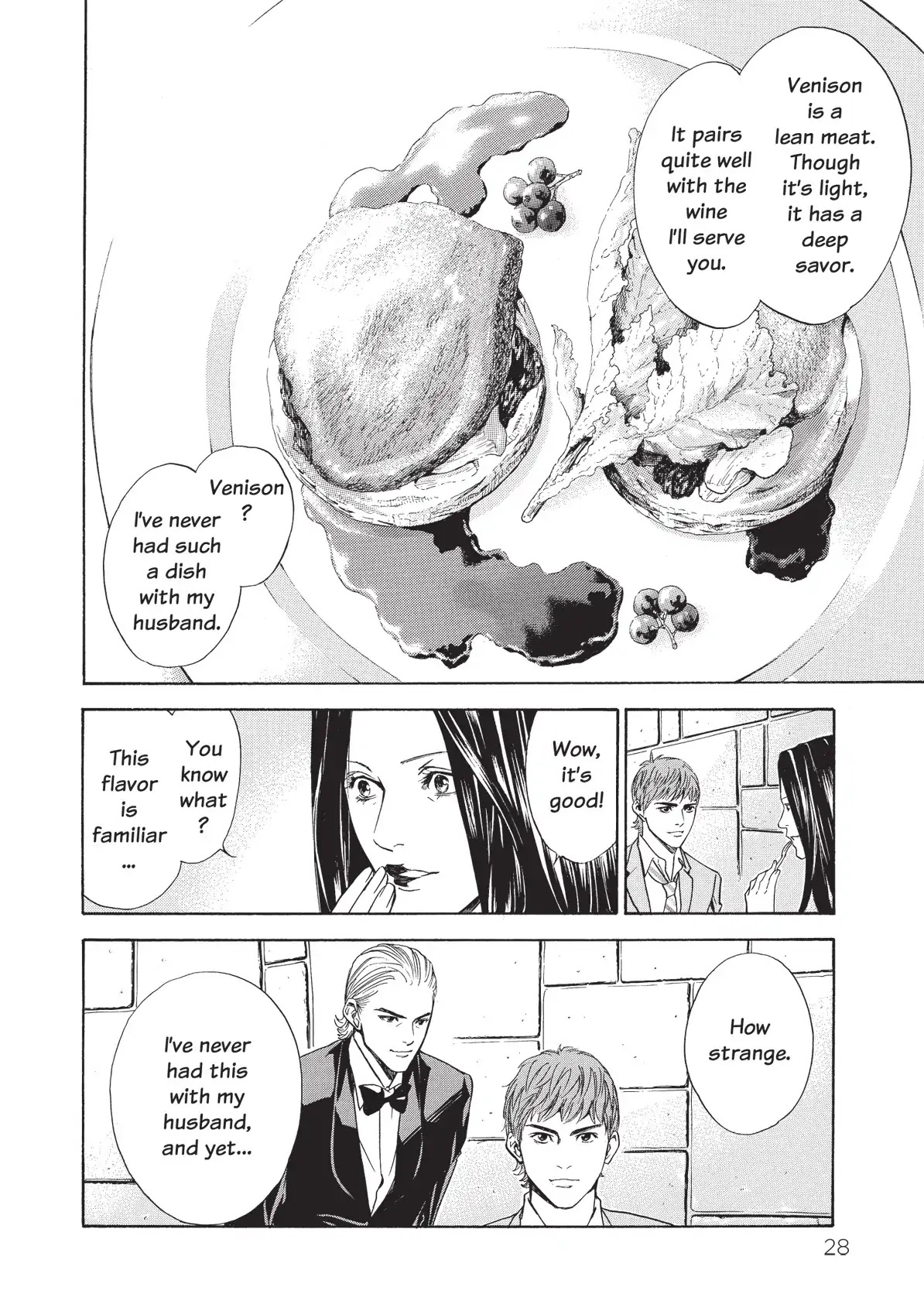 Kami no Shizuku Chapter 40 page 6 - Chapter 40: Three Glasses Inviting to the Past