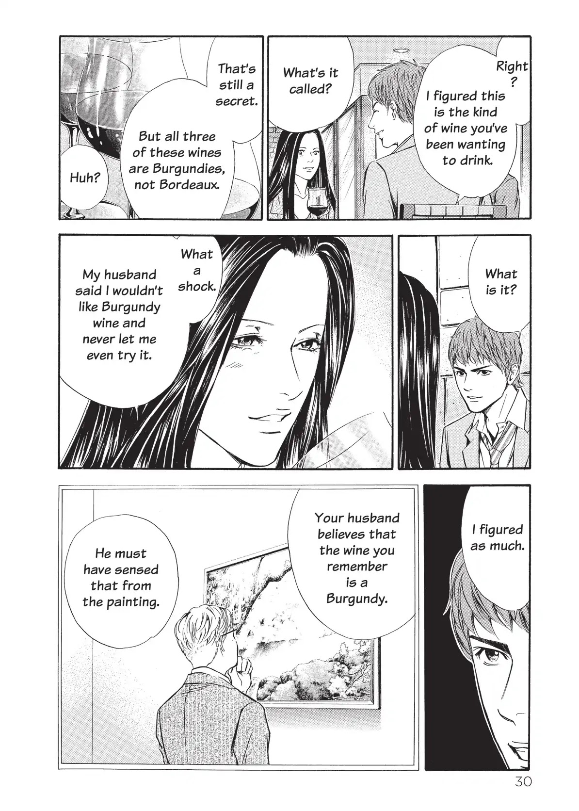 Kami no Shizuku Chapter 40 page 8 - Chapter 40: Three Glasses Inviting to the Past