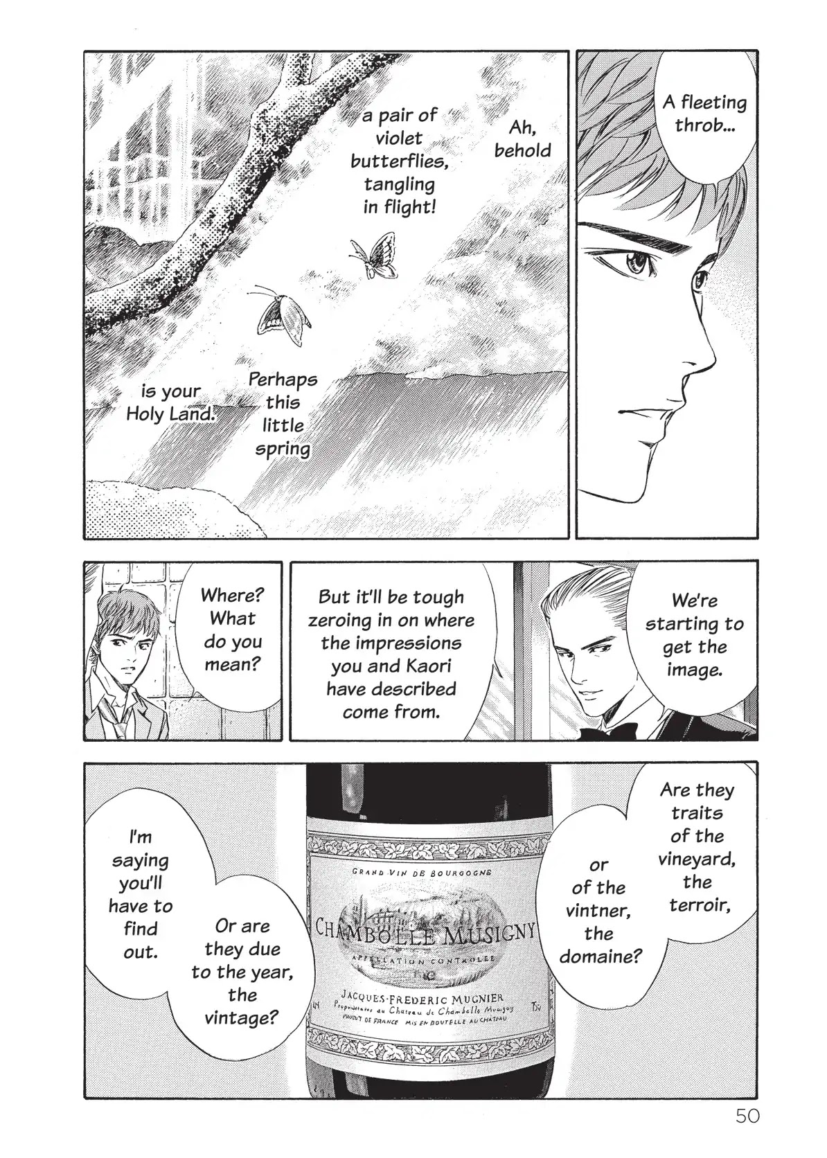Kami no Shizuku Chapter 41 page 8 - Chapter 41: The Zen Riddle of Tasting