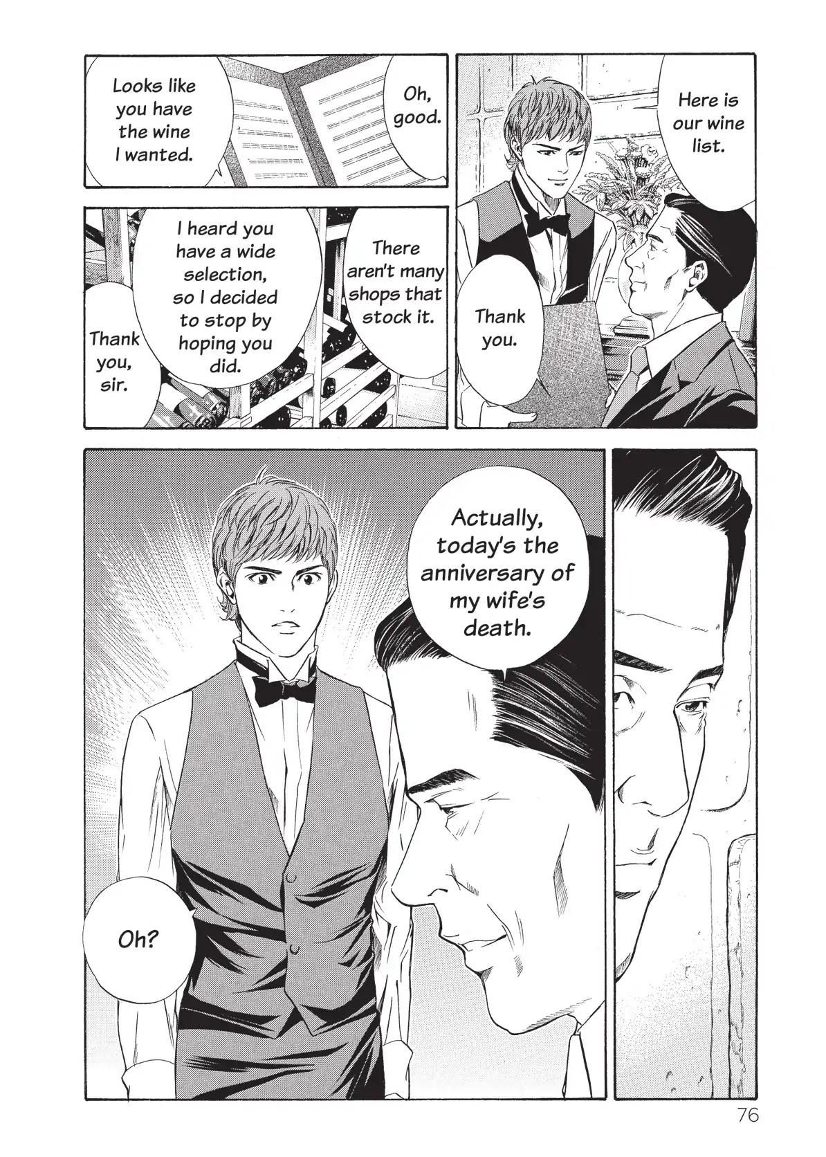 Kami no Shizuku Chapter 42 page 14 - Chapter 42: Tasting in Cosplay