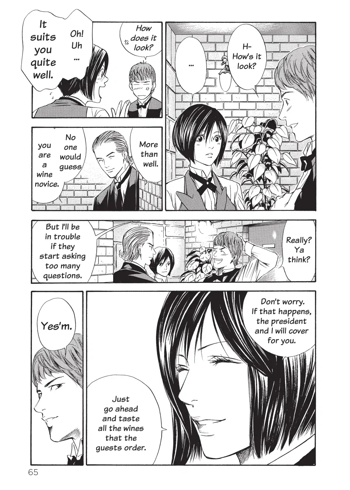 Kami no Shizuku Chapter 42 page 3 - Chapter 42: Tasting in Cosplay