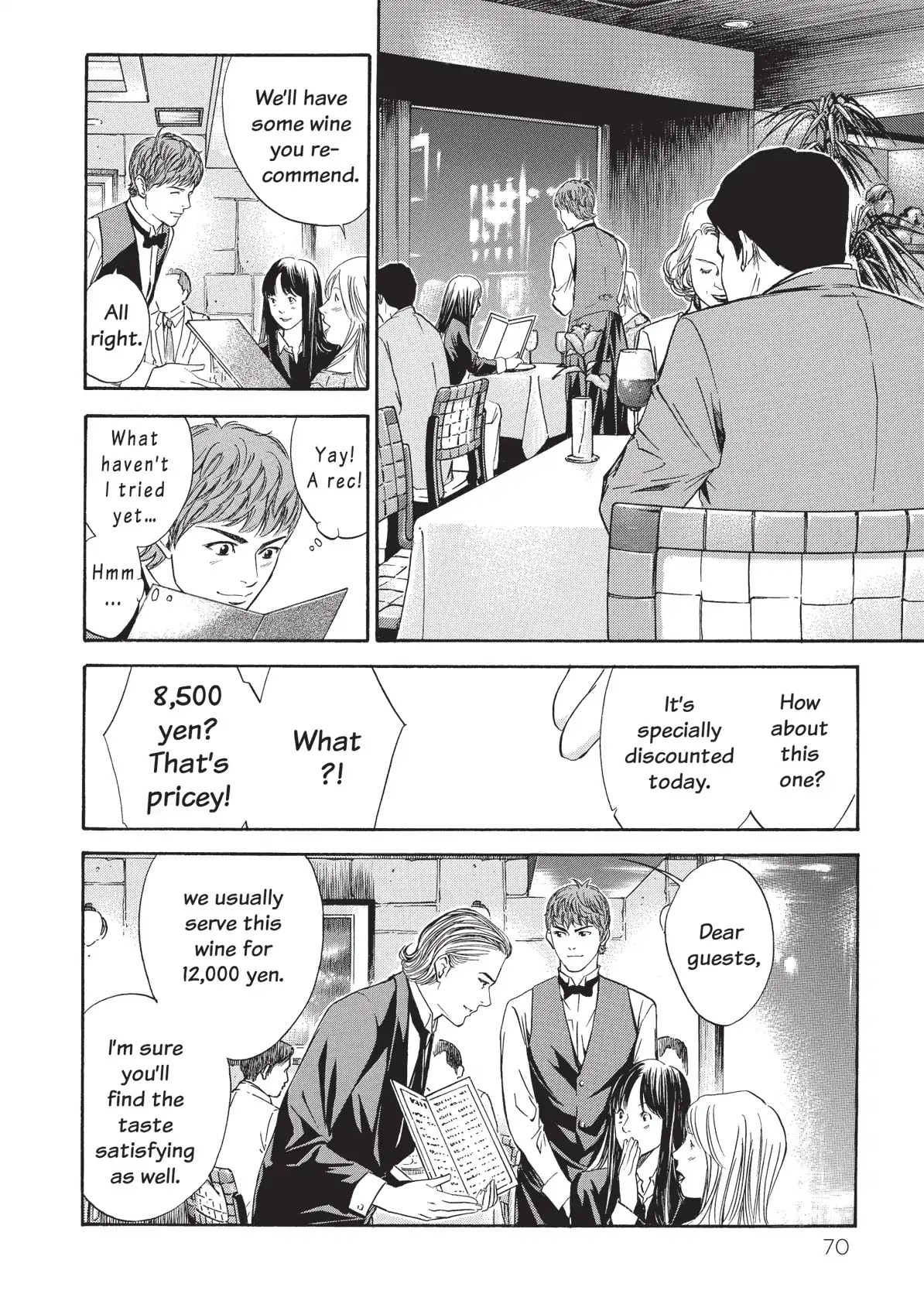 Kami no Shizuku Chapter 42 page 8 - Chapter 42: Tasting in Cosplay