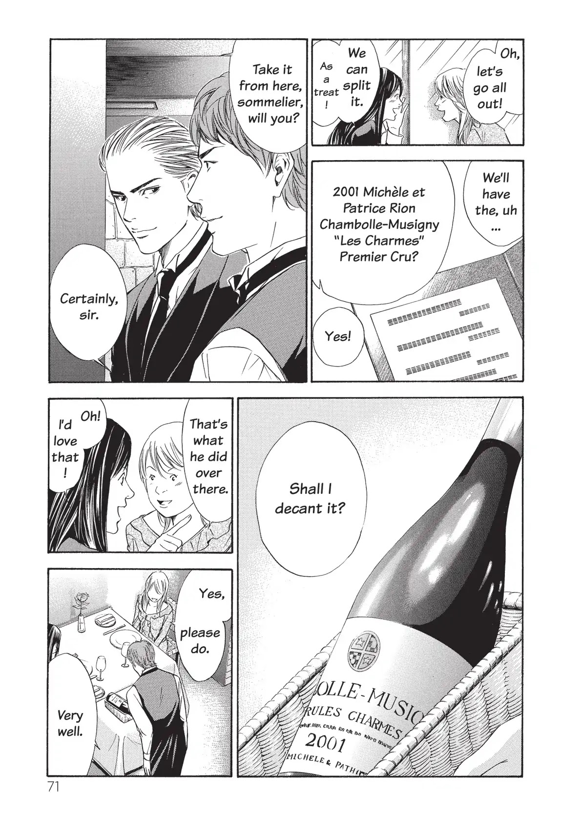 Kami no Shizuku Chapter 42 page 9 - Chapter 42: Tasting in Cosplay