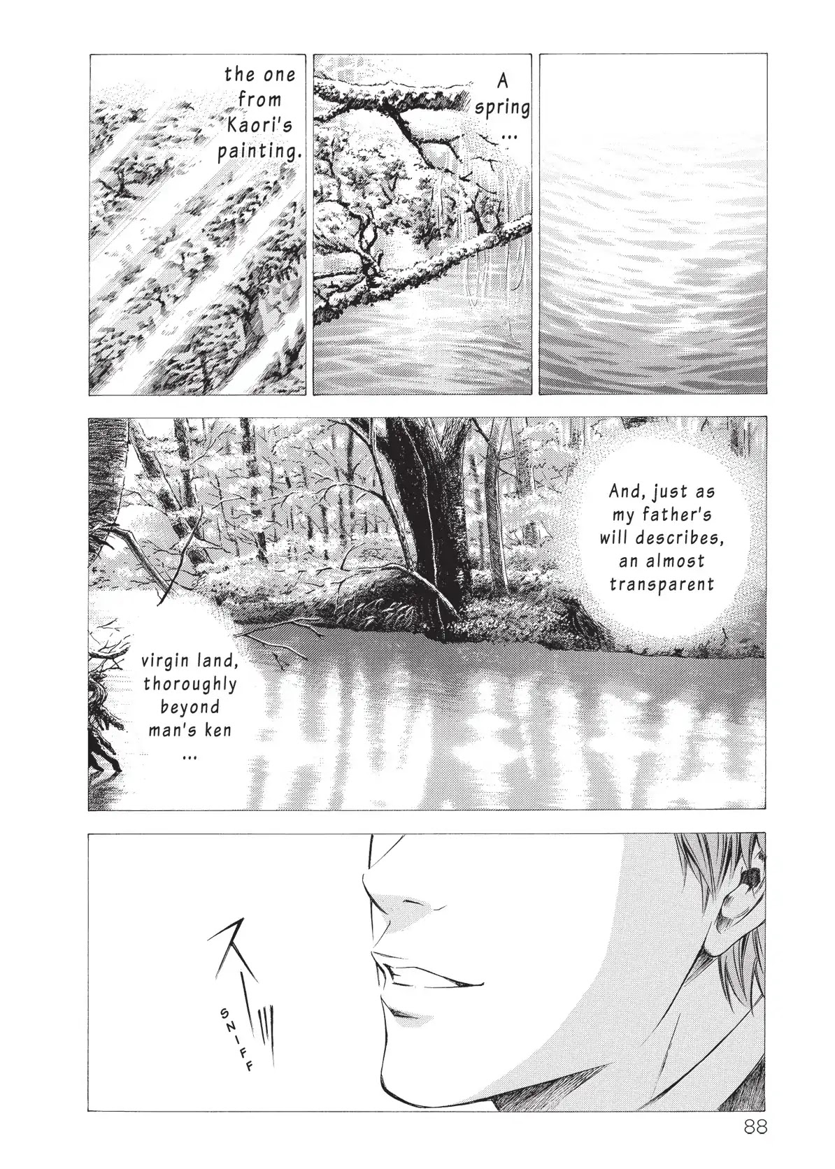 Kami no Shizuku Chapter 43 page 6 - Chapter 43: The Perfect World by the Spring