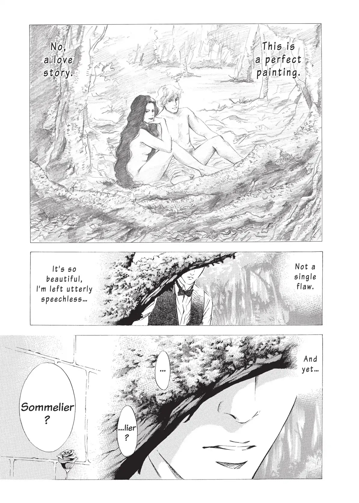 Kami no Shizuku Chapter 43 page 9 - Chapter 43: The Perfect World by the Spring