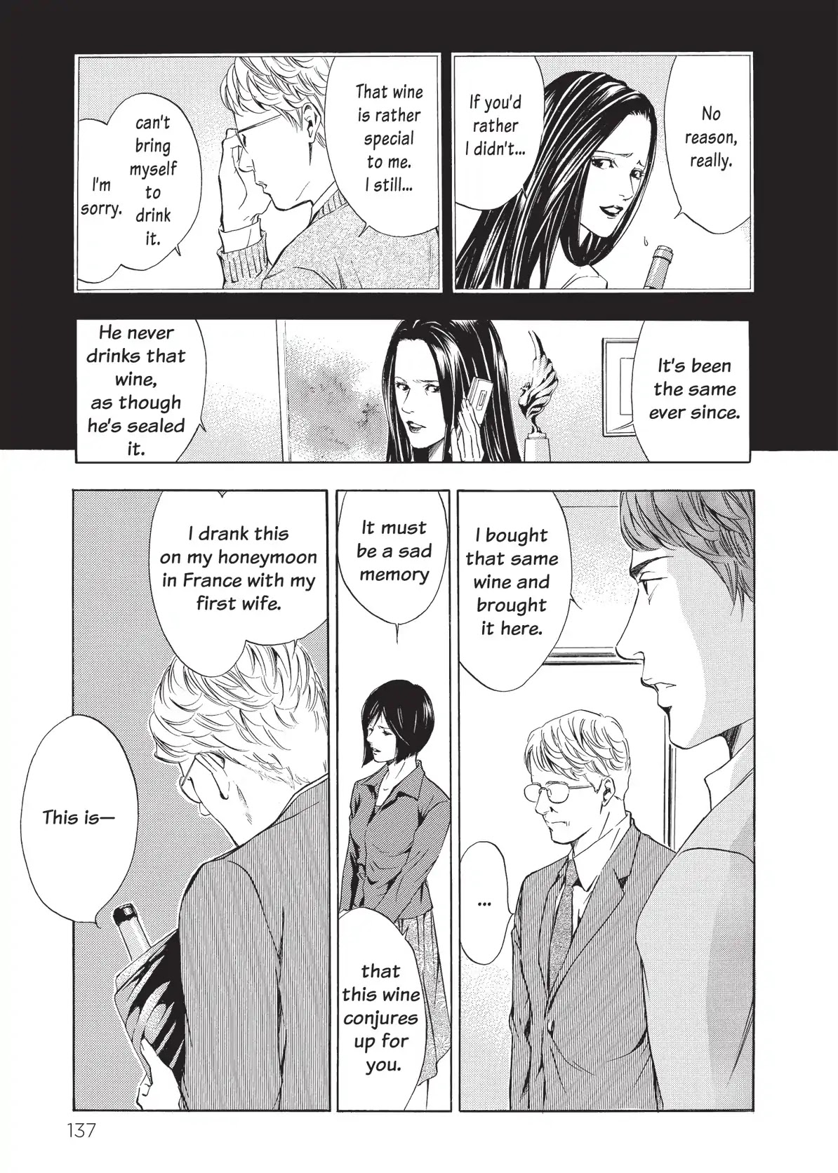 Kami no Shizuku Chapter 45 page 15 - Chapter 45: Until Despair Becomes Memory