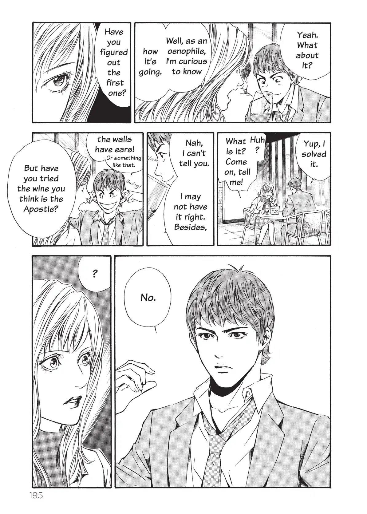 Kami no Shizuku Chapter 48 page 13 - Chapter 48: An Angel Dances before the Dueling Knights