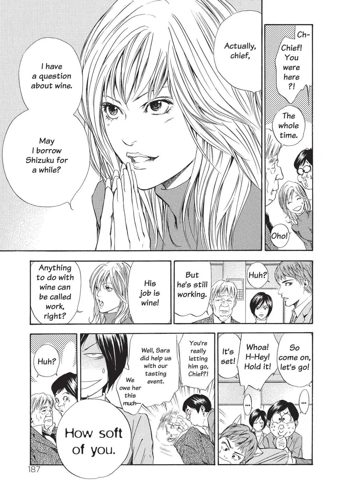 Kami no Shizuku Chapter 48 page 5 - Chapter 48: An Angel Dances before the Dueling Knights