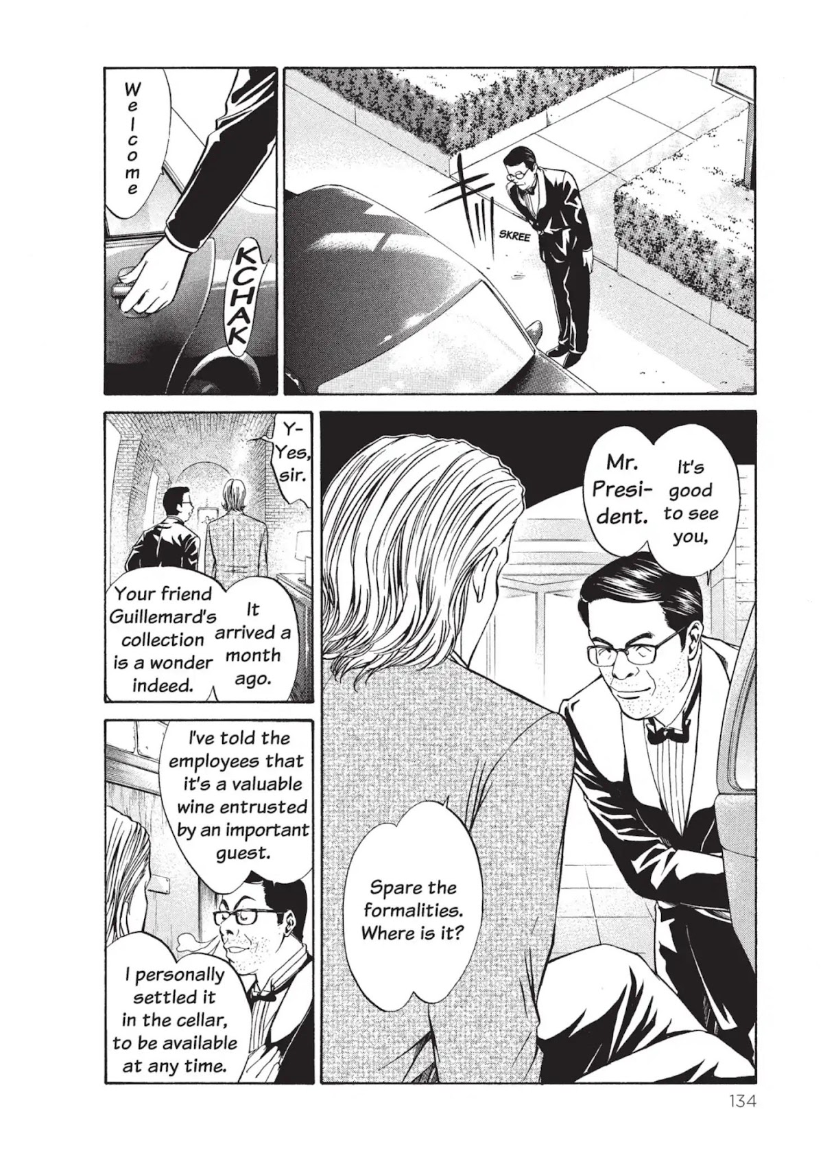 Kami no Shizuku Chapter 5 page 2 - Chapter 5: The God of Burgundy