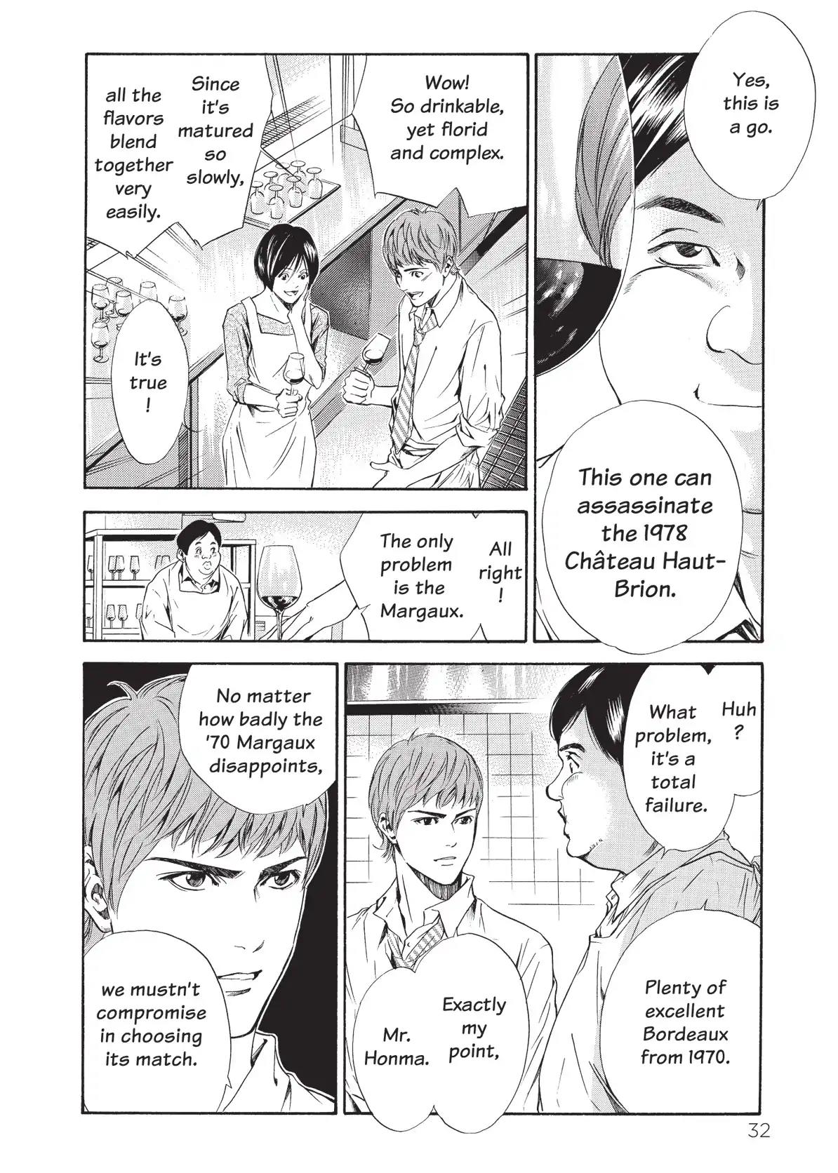 Kami no Shizuku Chapter 60 page 10 - Chapter 60: Left Bank Treasure Hunt