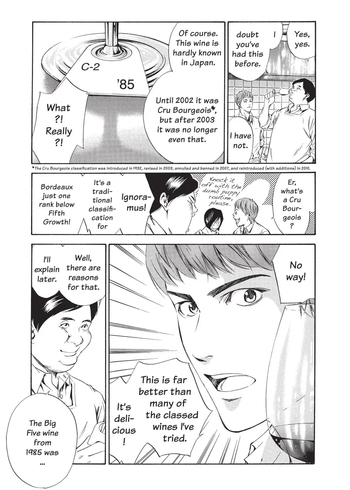 Kami no Shizuku Chapter 60 page 5 - Chapter 60: Left Bank Treasure Hunt