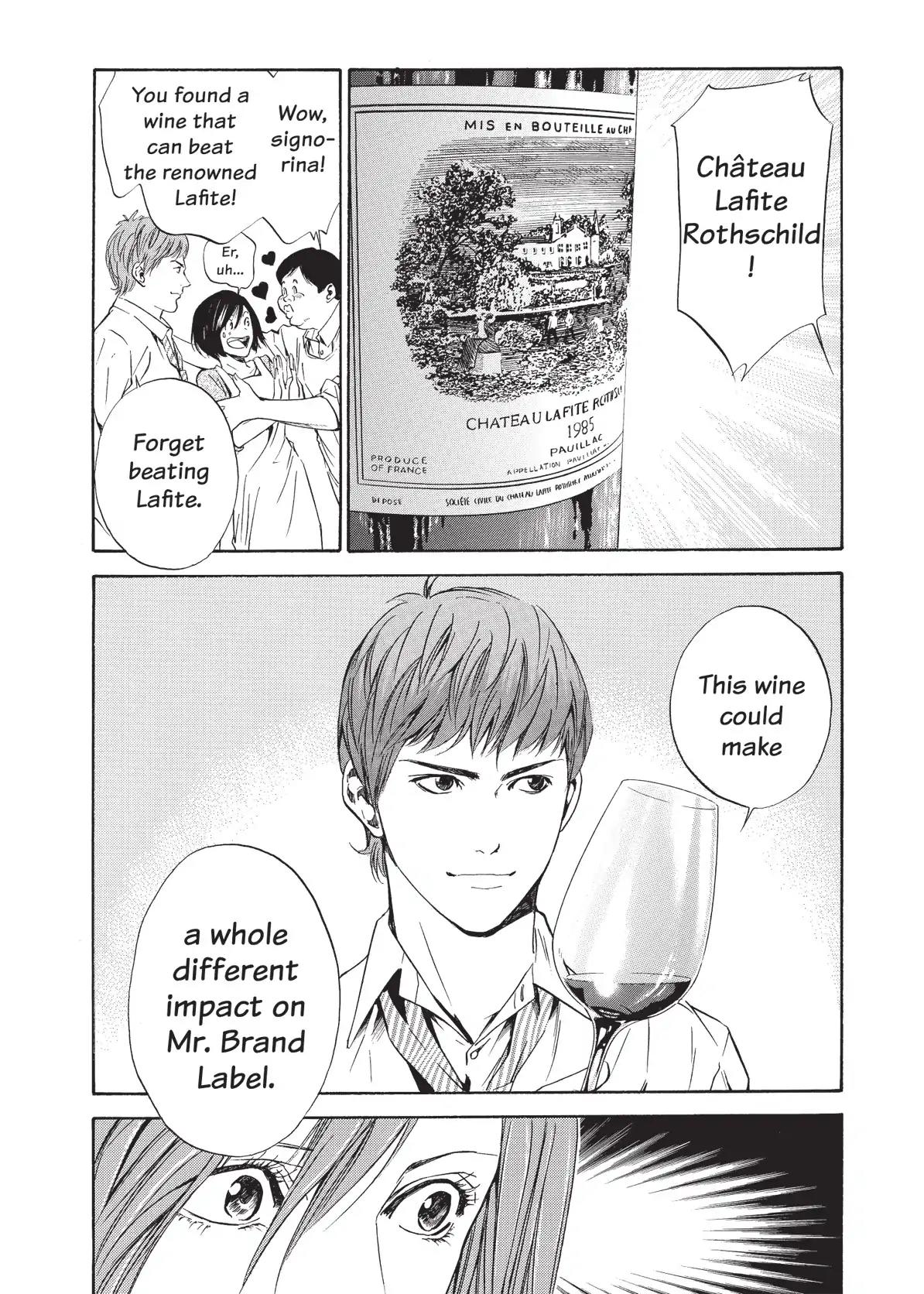 Kami no Shizuku Chapter 60 page 6 - Chapter 60: Left Bank Treasure Hunt