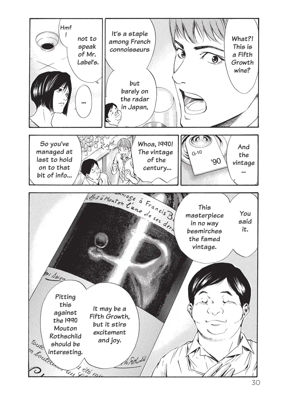 Kami no Shizuku Chapter 60 page 8 - Chapter 60: Left Bank Treasure Hunt