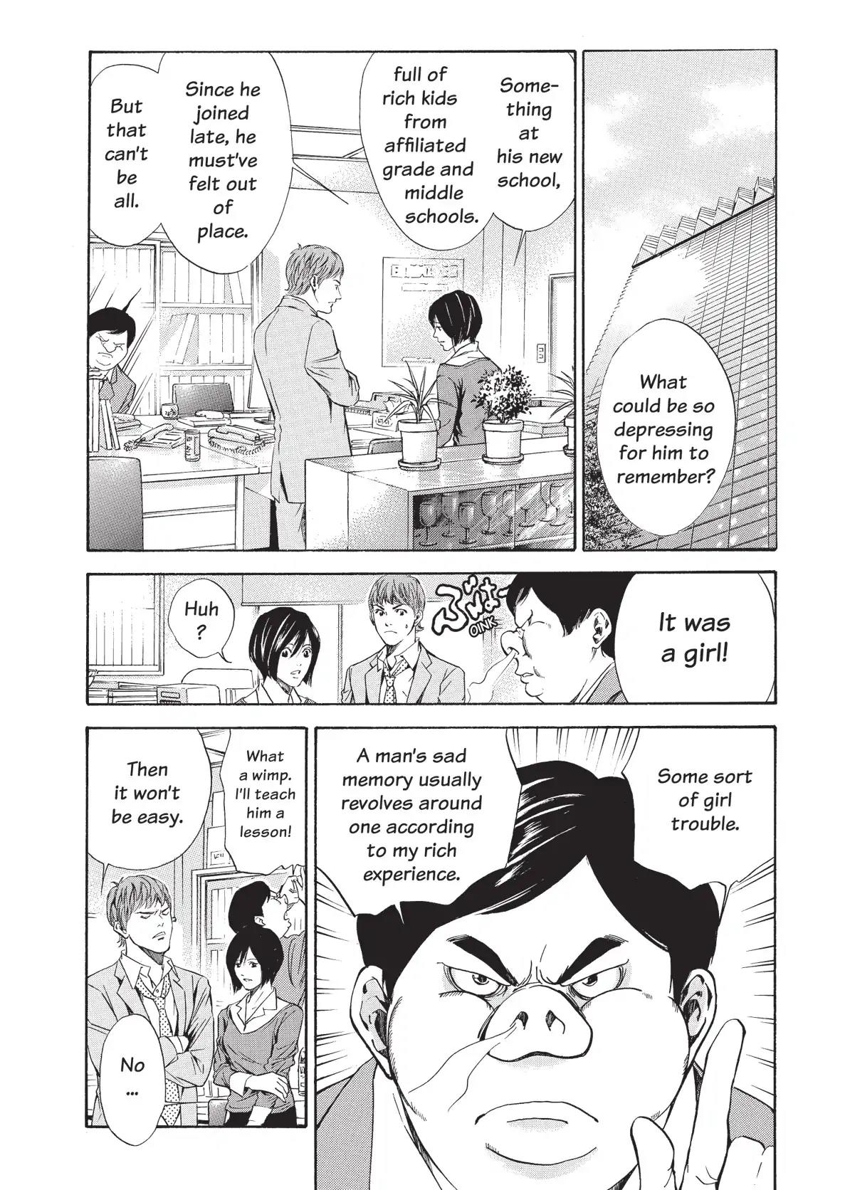 Kami no Shizuku Chapter 61 page 10 - Chapter 61: Two People, Separate Times