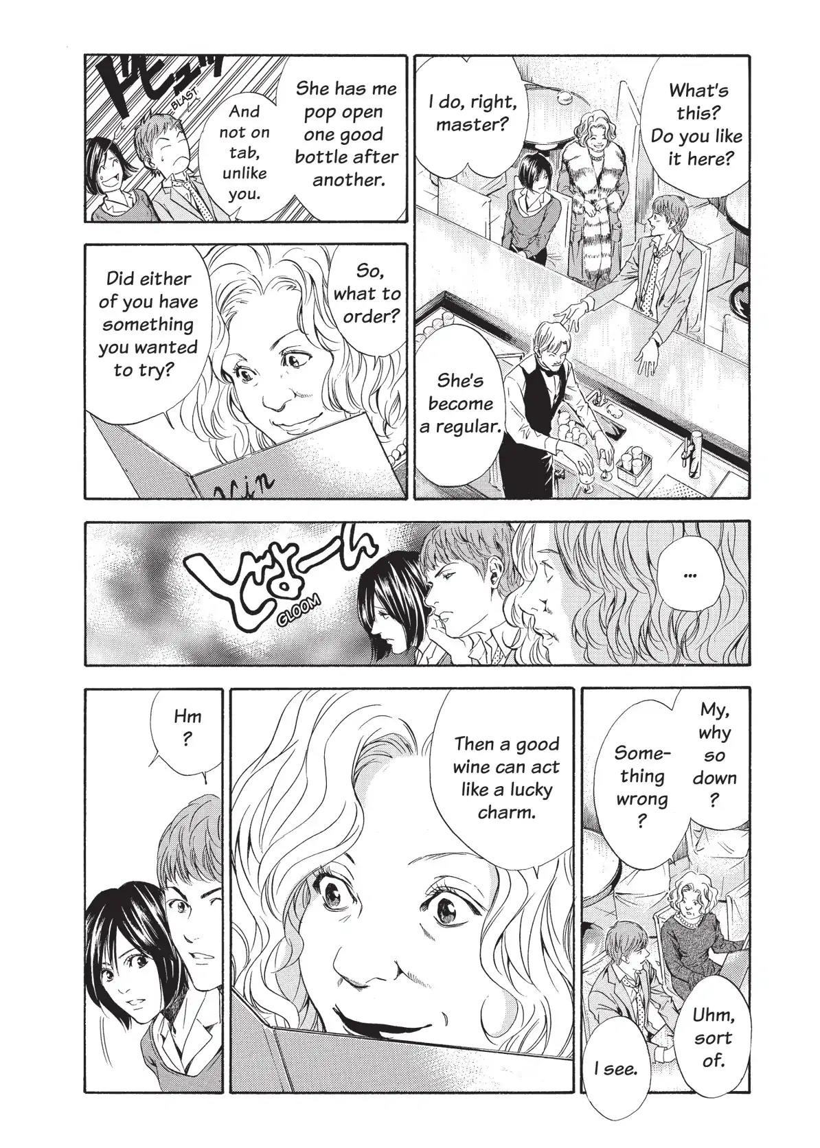 Kami no Shizuku Chapter 61 page 14 - Chapter 61: Two People, Separate Times