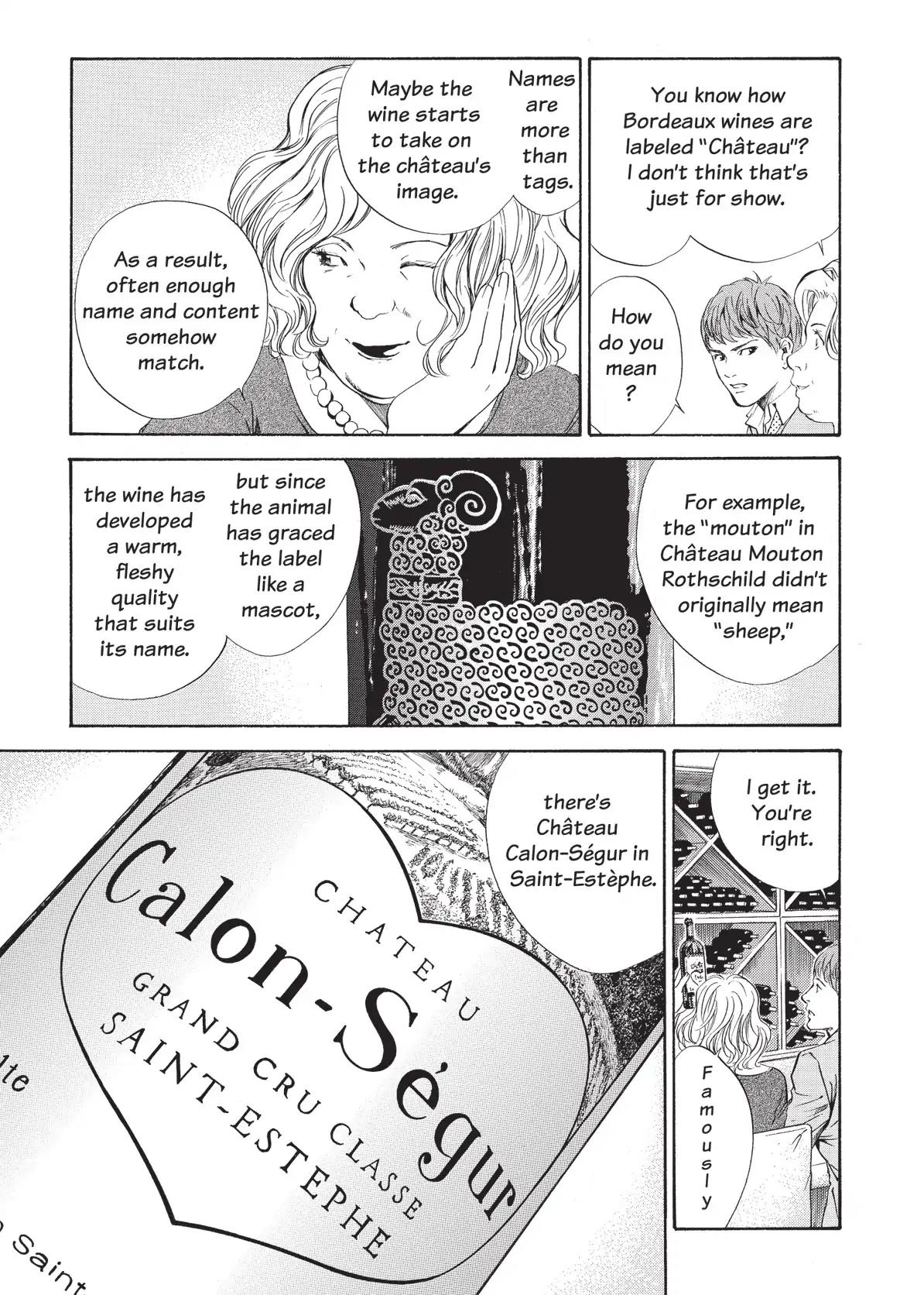 Kami no Shizuku Chapter 61 page 15 - Chapter 61: Two People, Separate Times