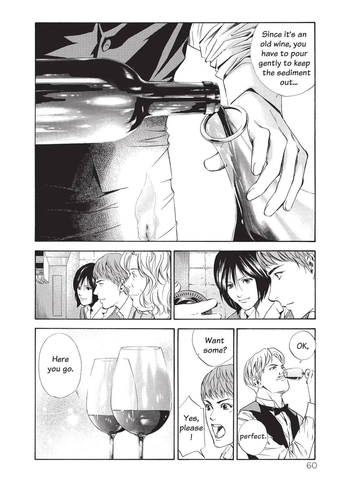 Kami no Shizuku Chapter 61 page 18 - Chapter 61: Two People, Separate Times