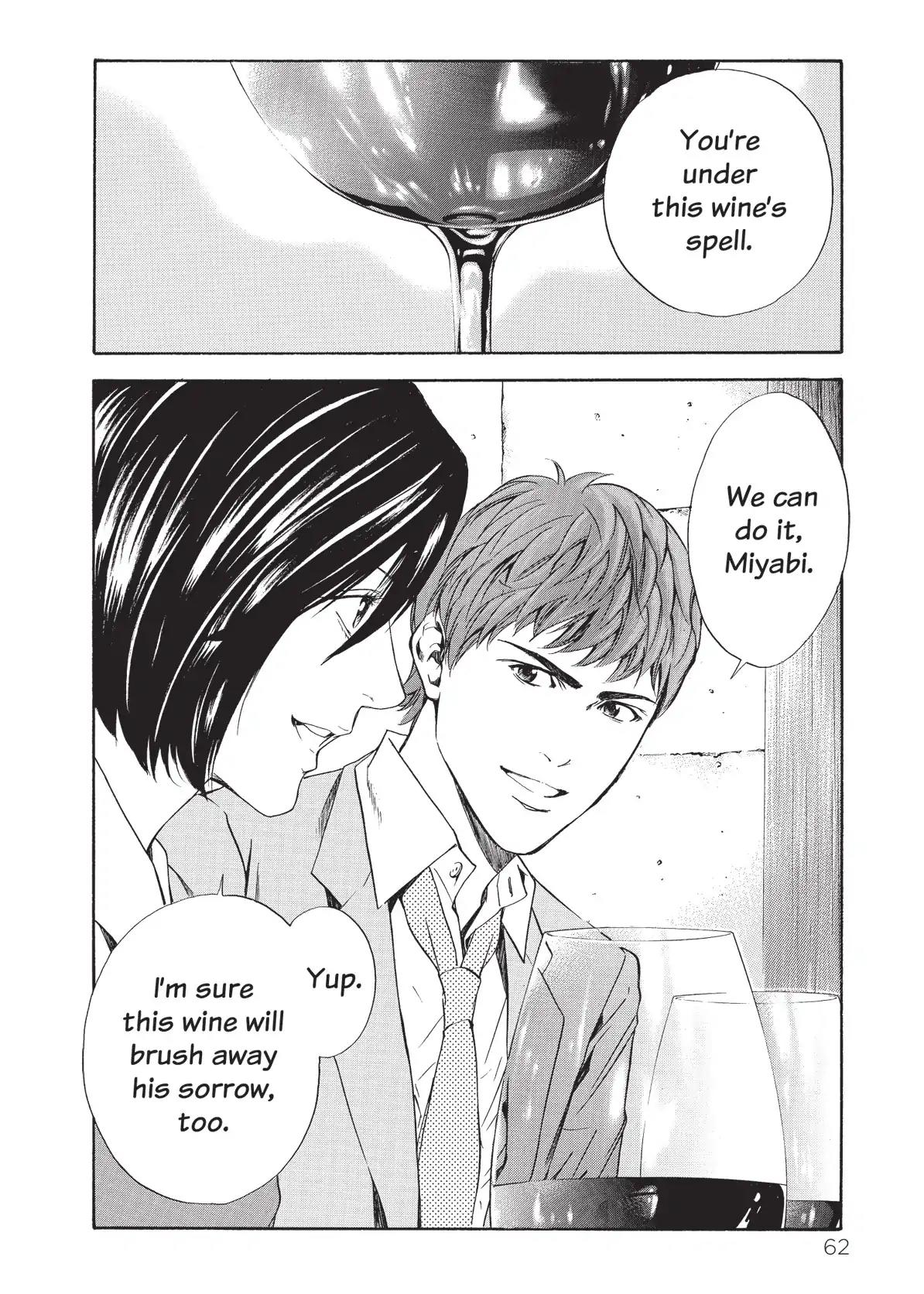 Kami no Shizuku Chapter 61 page 20 - Chapter 61: Two People, Separate Times