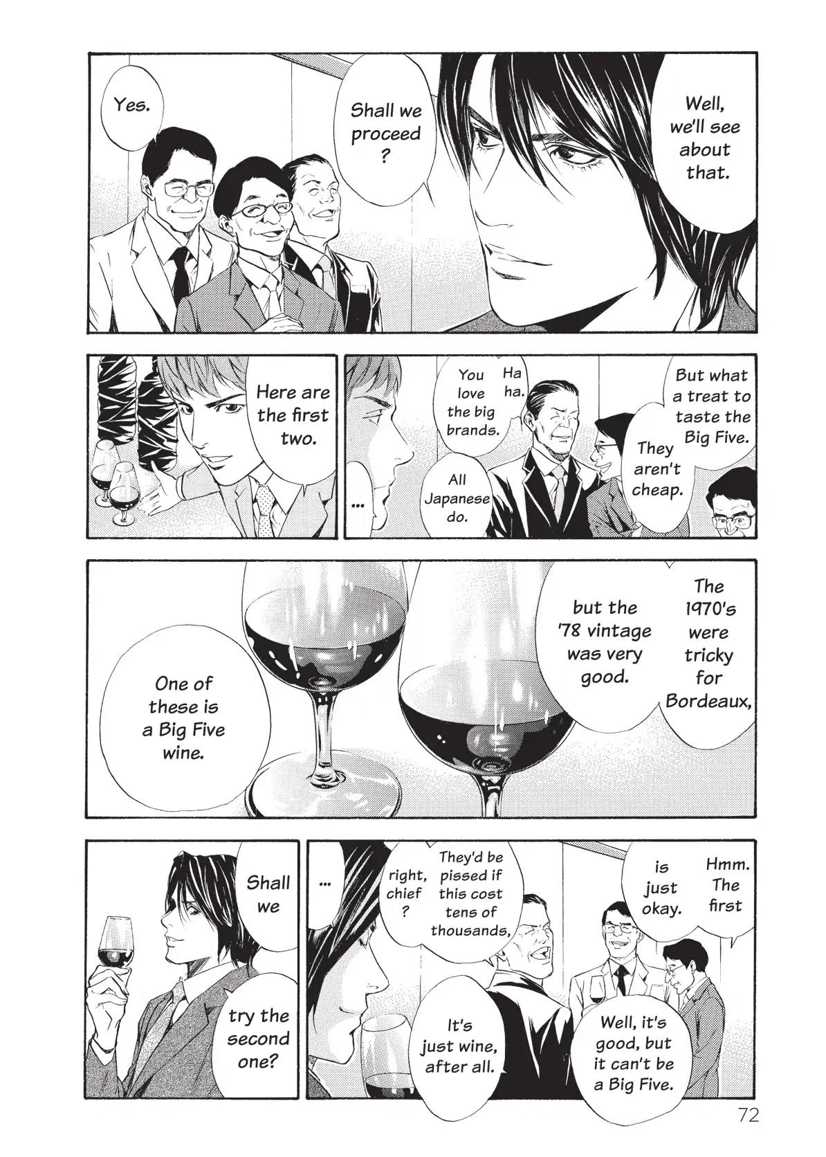 Kami no Shizuku Chapter 62 page 10 - Chapter 62: Proof of Class