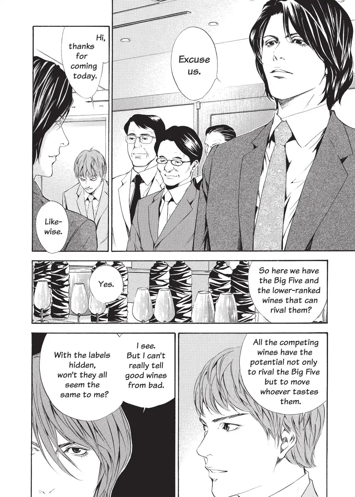 Kami no Shizuku Chapter 62 page 8 - Chapter 62: Proof of Class