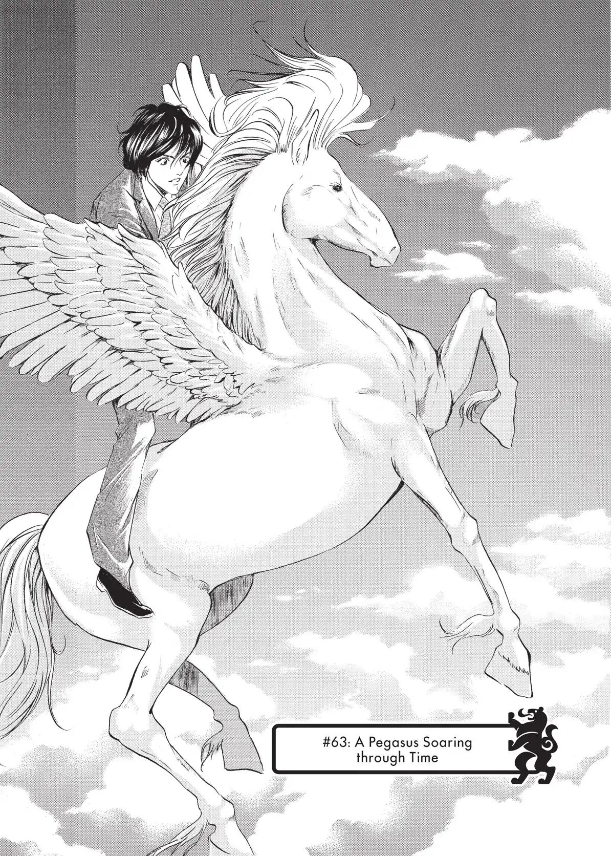 Kami no Shizuku Chapter 63 page 1 - Chapter 63: A Pegasus Soaring through Time
