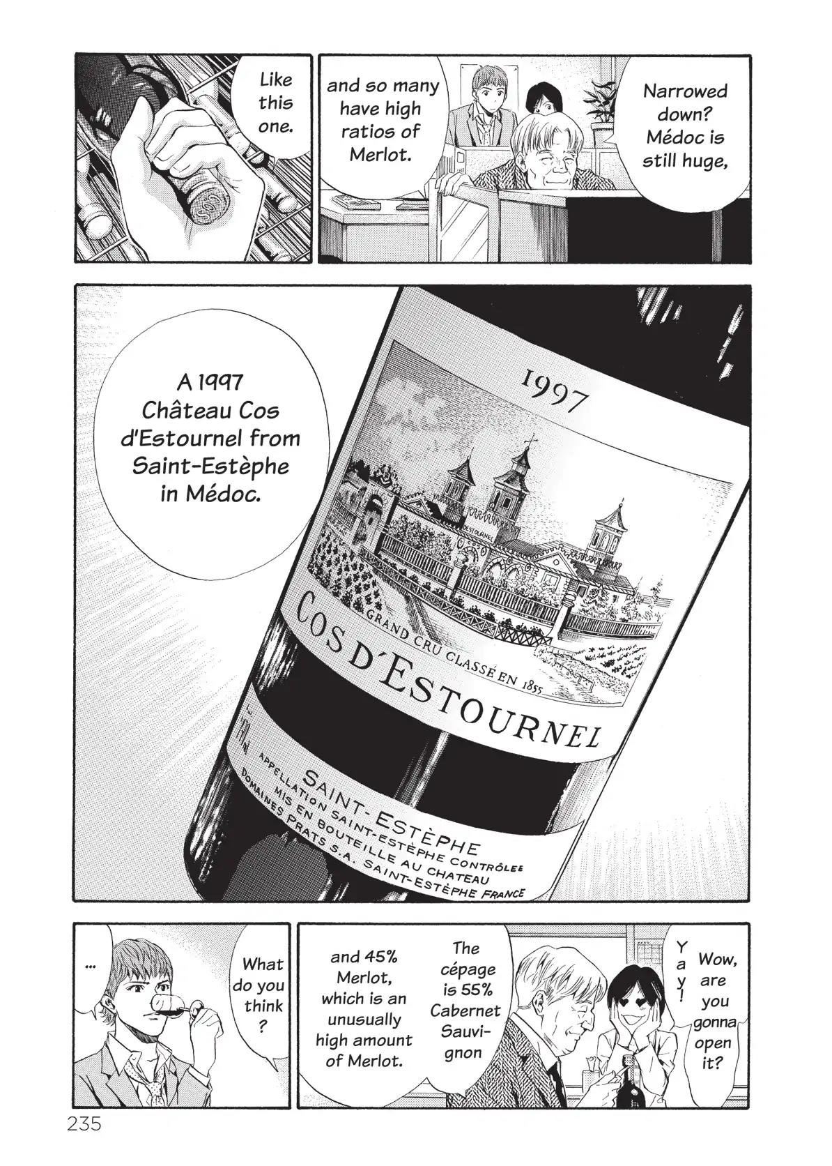 Kami no Shizuku Chapter 70 page 11 - Chapter 70: The Woman in the Wine