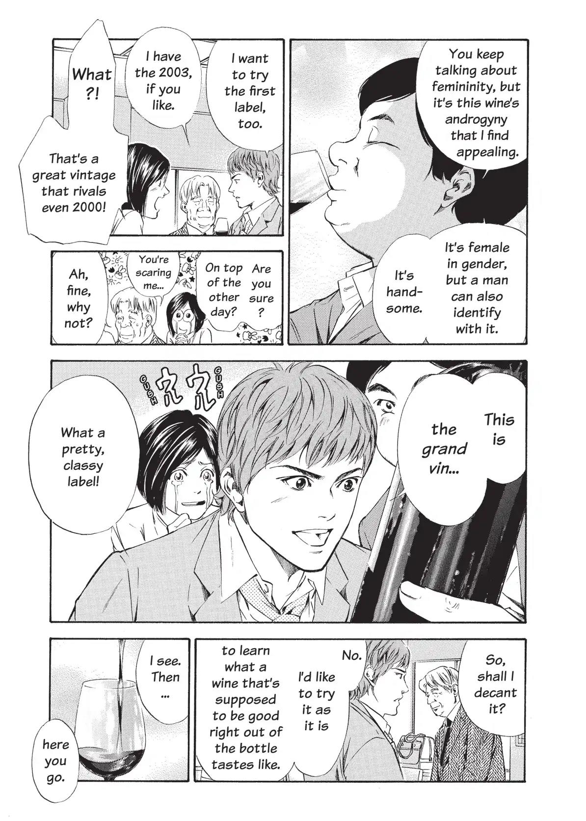 Kami no Shizuku Chapter 72 page 5 - Chapter 72: A Blood-Soaked Party