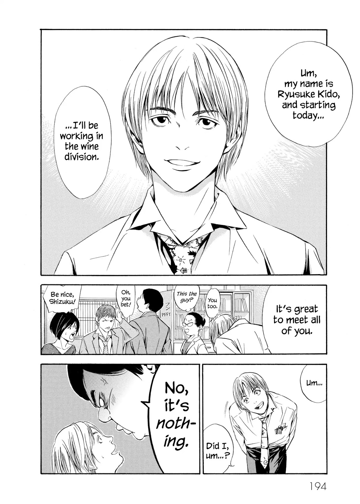 Kami no Shizuku Chapter 78 page 12 - Chapter 78: To Bring Back the Wine