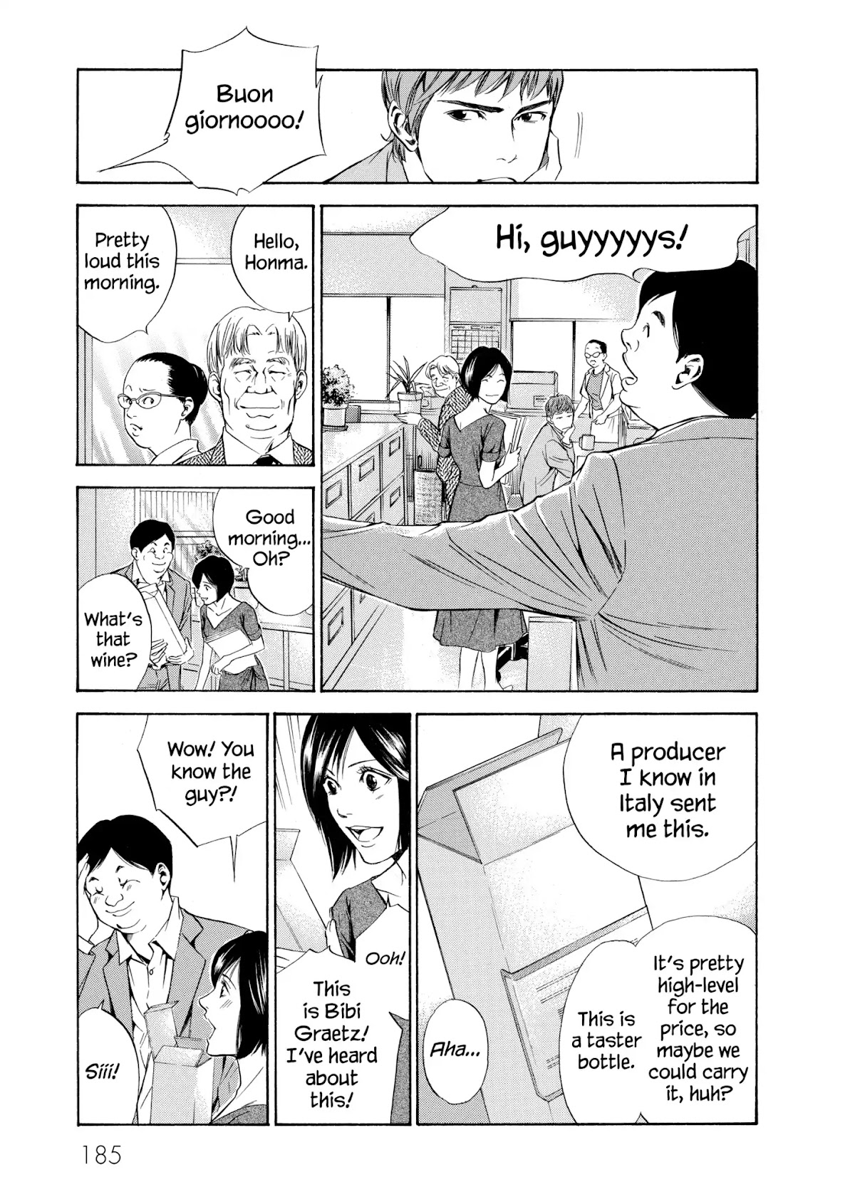 Kami no Shizuku Chapter 78 page 3 - Chapter 78: To Bring Back the Wine