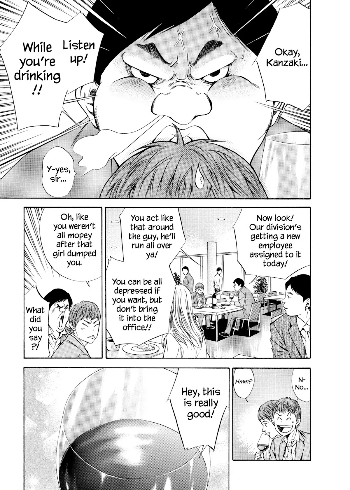 Kami no Shizuku Chapter 78 page 7 - Chapter 78: To Bring Back the Wine