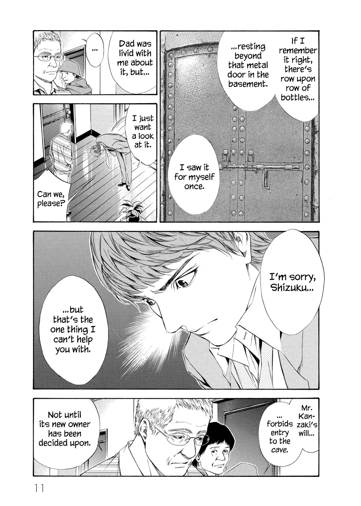 Kami no Shizuku Chapter 79 page 11 - Chapter 79: Pulling the Strings of Recollection