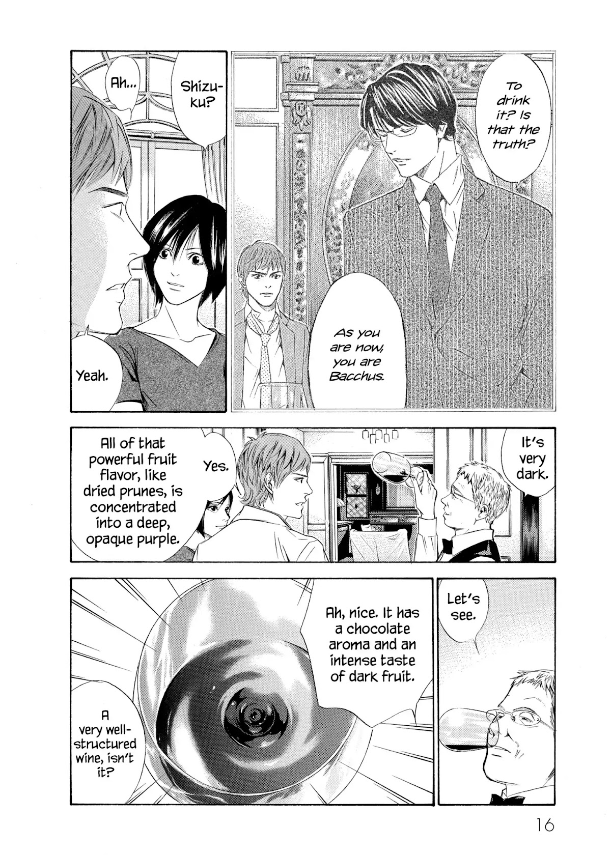 Kami no Shizuku Chapter 79 page 16 - Chapter 79: Pulling the Strings of Recollection