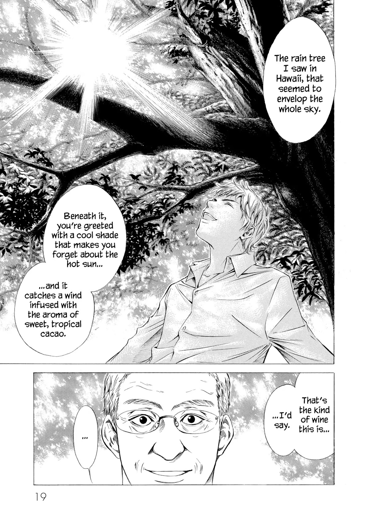 Kami no Shizuku Chapter 79 page 19 - Chapter 79: Pulling the Strings of Recollection