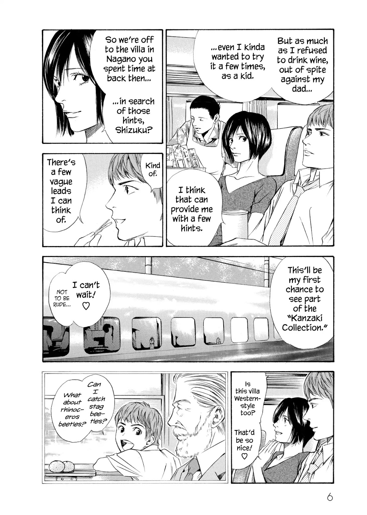 Kami no Shizuku Chapter 79 page 6 - Chapter 79: Pulling the Strings of Recollection