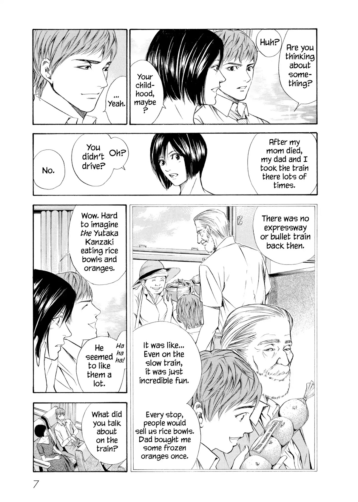 Kami no Shizuku Chapter 79 page 7 - Chapter 79: Pulling the Strings of Recollection