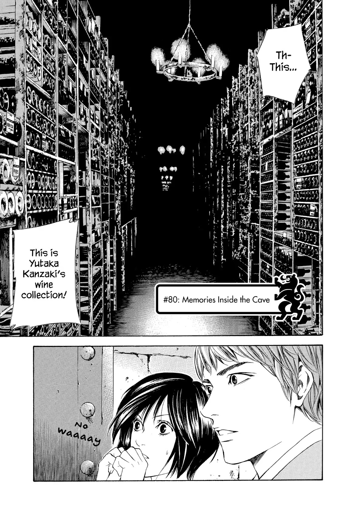 Kami no Shizuku Chapter 80 page 1 - Chapter 80: Memories Inside the Cave