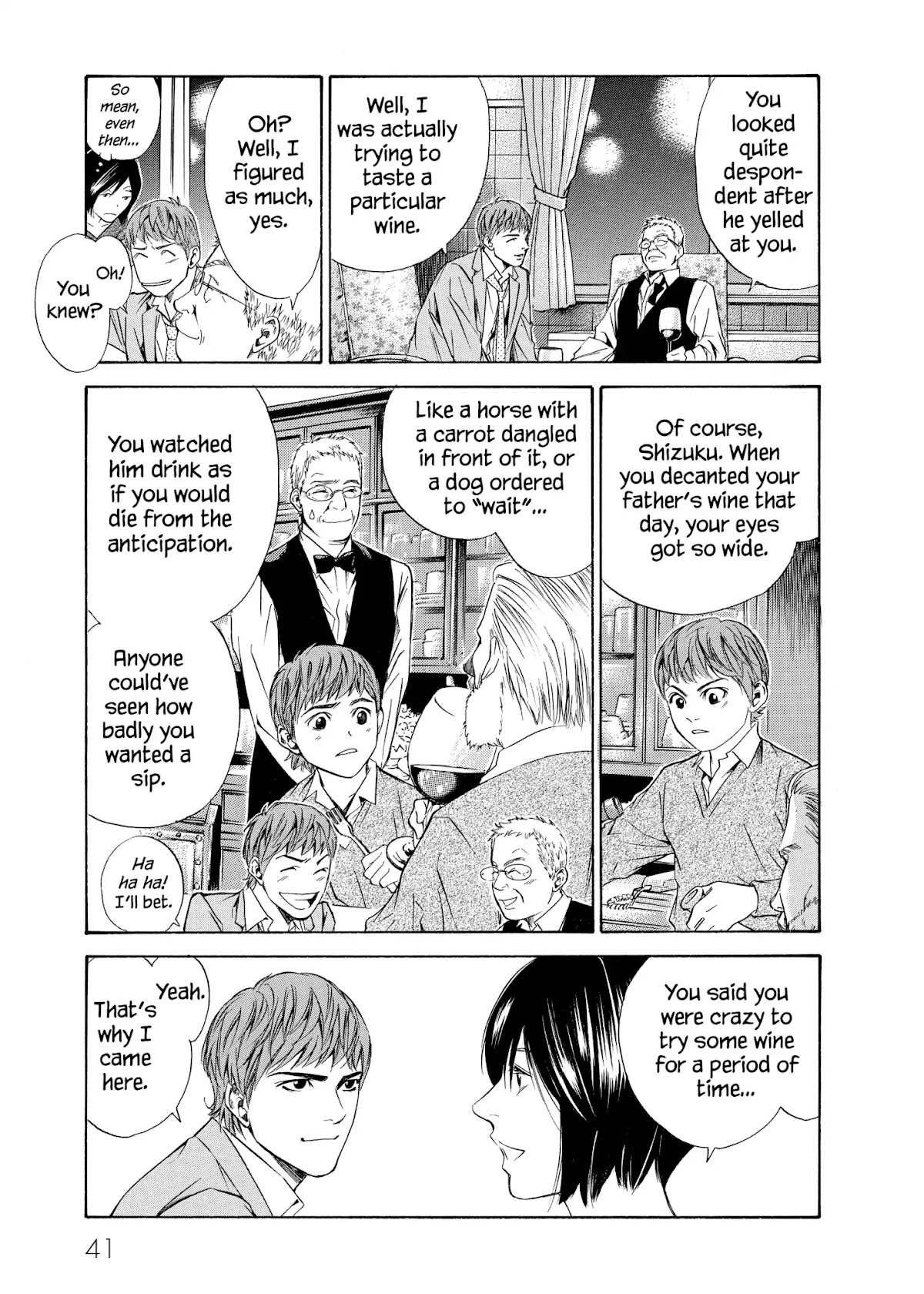 Kami no Shizuku Chapter 80 page 15 - Chapter 80: Memories Inside the Cave
