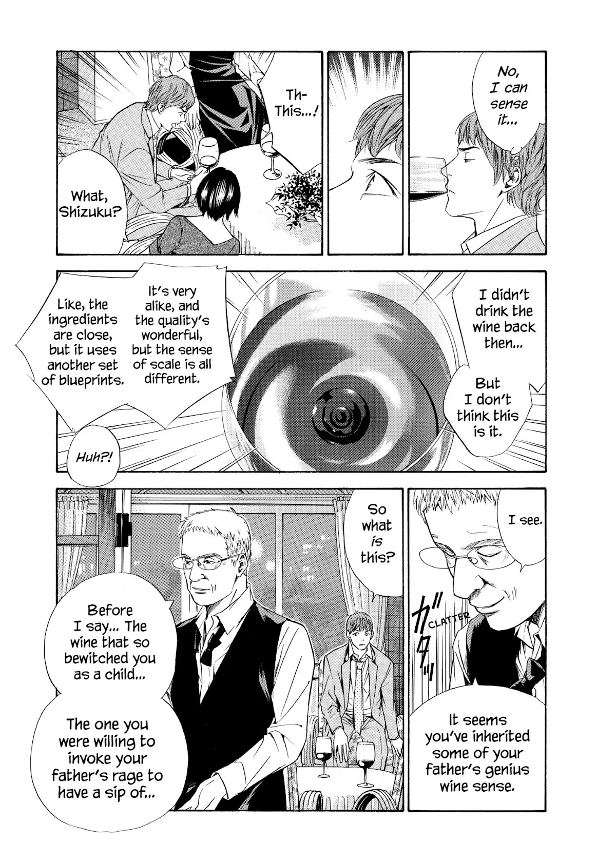 Kami no Shizuku Chapter 80 page 17 - Chapter 80: Memories Inside the Cave