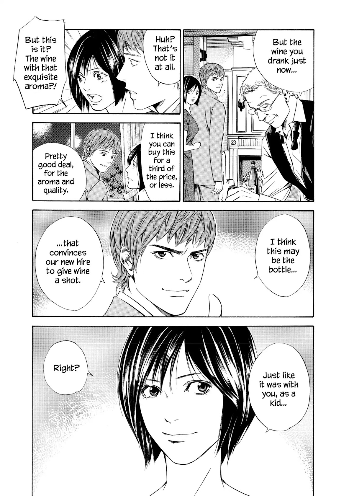 Kami no Shizuku Chapter 80 page 19 - Chapter 80: Memories Inside the Cave