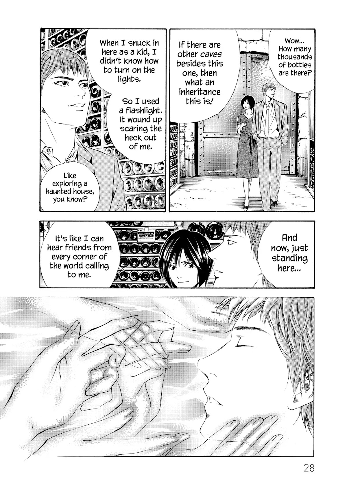 Kami no Shizuku Chapter 80 page 2 - Chapter 80: Memories Inside the Cave