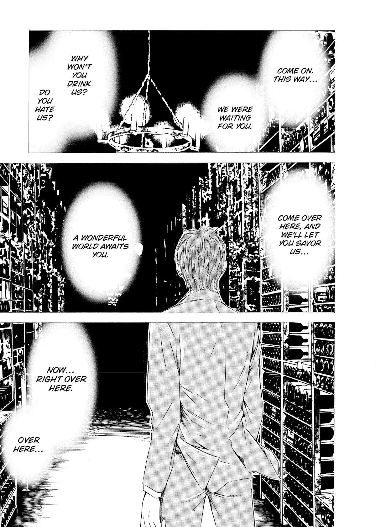Kami no Shizuku Chapter 80 page 3 - Chapter 80: Memories Inside the Cave