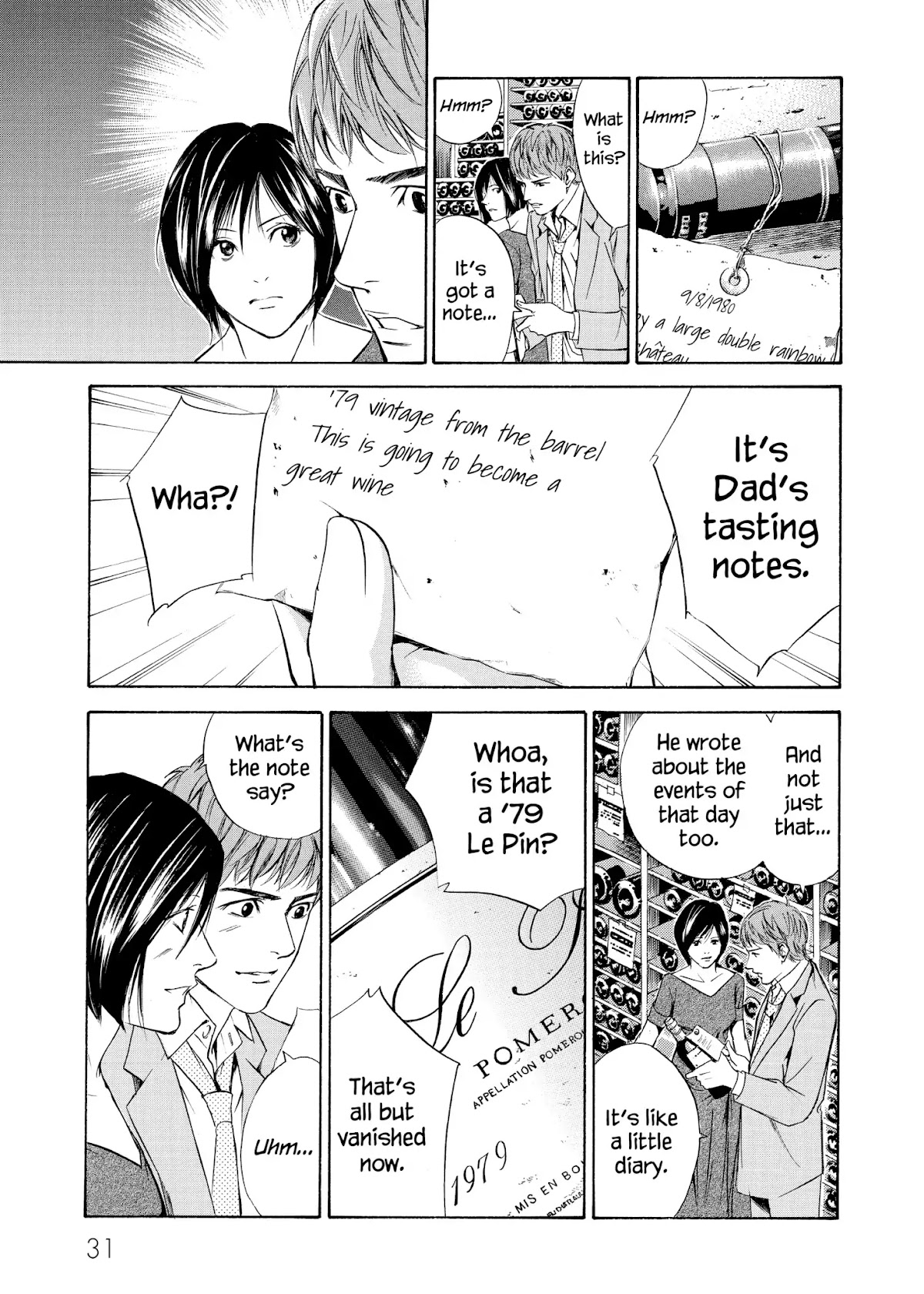 Kami no Shizuku Chapter 80 page 5 - Chapter 80: Memories Inside the Cave