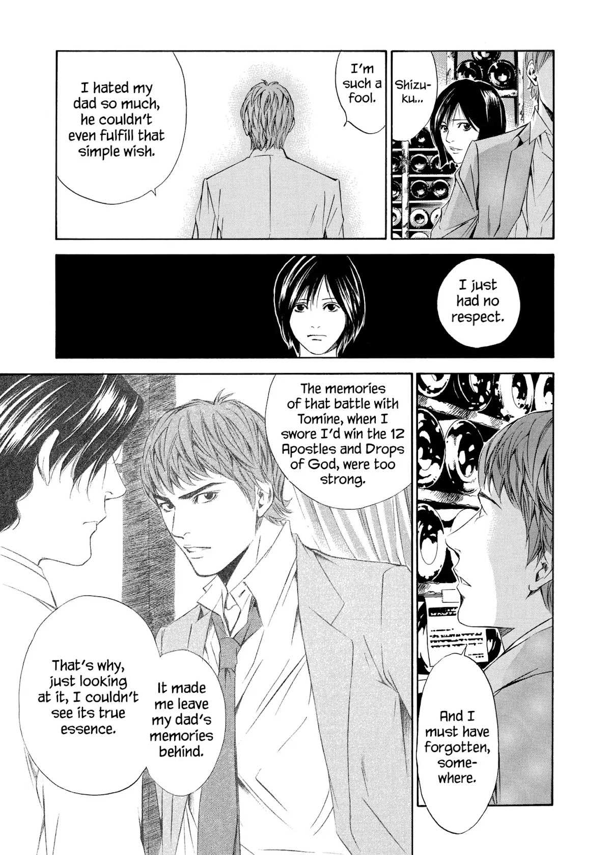 Kami no Shizuku Chapter 80 page 9 - Chapter 80: Memories Inside the Cave