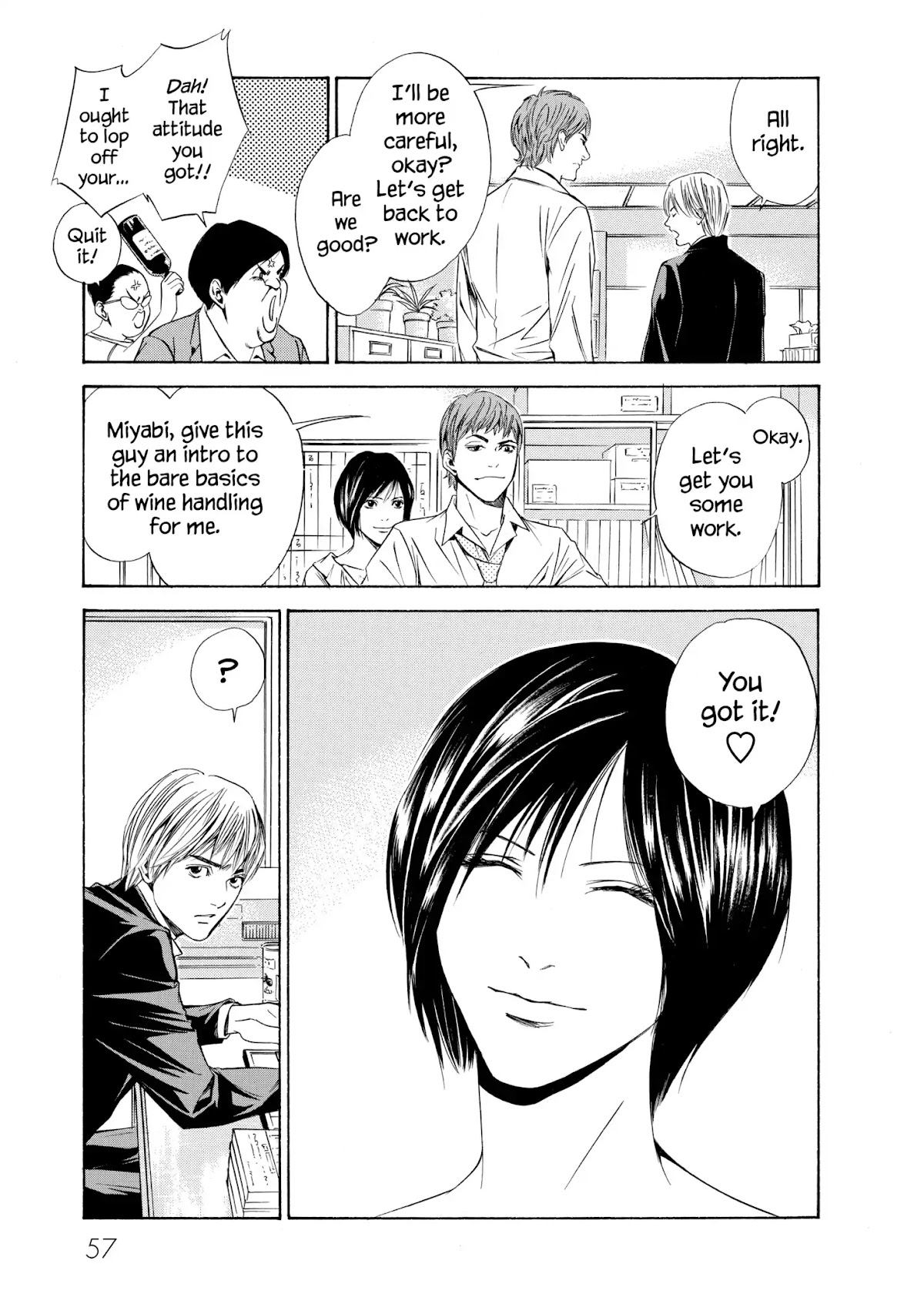 Kami no Shizuku Chapter 81 page 11 - Chapter 81: Opened by the Sweet Aroma
